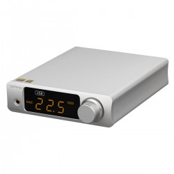 TOPPING DX3PRO+ DAC ES9038Q2M NFCA Headphone Amplifier Bluetooth 5.0 aptX HD LDAC XMOS XU208 32bit 768kHz DSD512 Silver