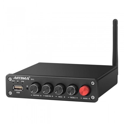 AIYIMA B01 Class D 2.2 Amplifier Bluetooth 2x50W + 100W 4 Ohm