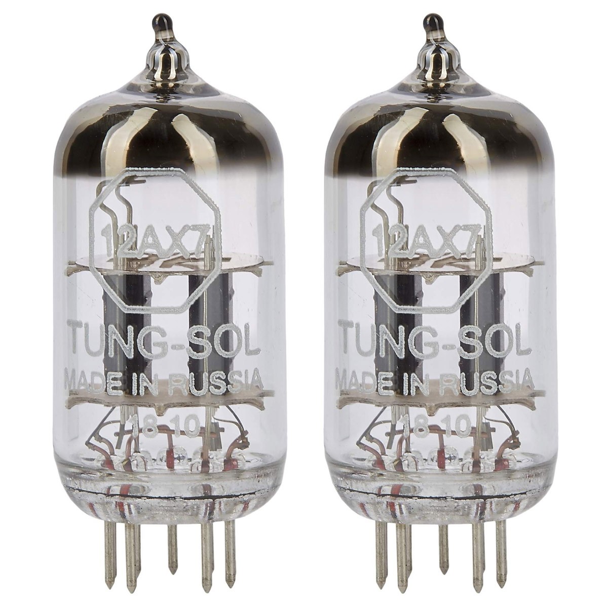 TUNG-SOL 12AX7 Tubes Triodes (Matched Pair)