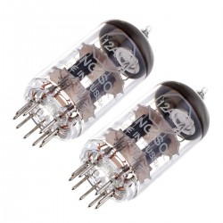 TUNG-SOL 12AX7 Tubes Triodes (Matched Pair)