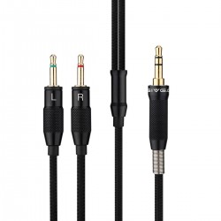SIVGA Headphone Cable Jack 3.5mm to 2x Jack 2.5mm Mono OCC Copper 1.8m
