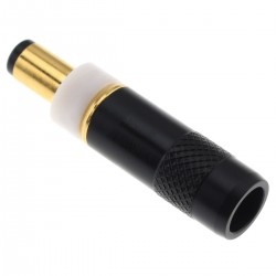 ELECAUDIO DCT-2.1G Jack DC 5.5 / 2.1mm Connector Tellurium Copper Gold Plated 3µ