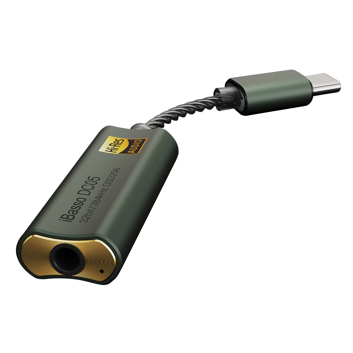 IBASSO DC05 Portable USB-C DAC 2x ES9219C 32bit 384kHz DSD256 Green