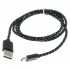 Male USB-A to Male USB-C Cable 1m