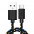 Male USB-A to Male USB-C Cable 1m