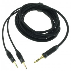SIVGA Headphone Cable Jack 3.5mm to 2x Jack 2.5mm Mono OCC Copper 1.8m