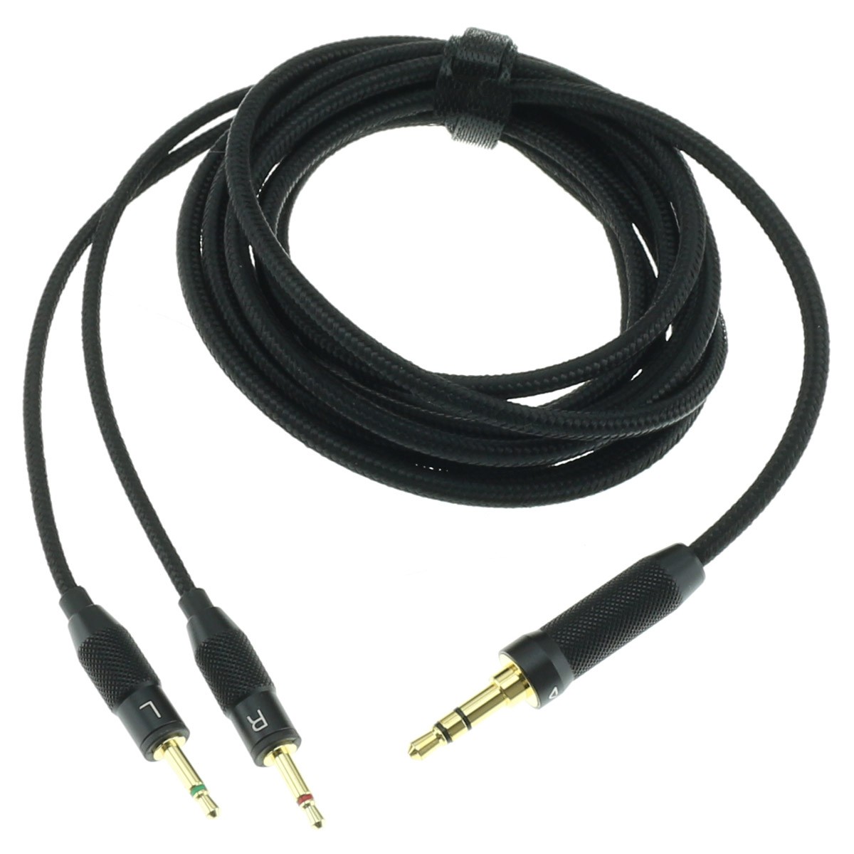 SUCESO Adaptateur Jack Stéréo 3,5mm Casque Câble en Nylon Tressé