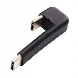 Adapter Male USB-C to Male USB-C 180° Angled OTG