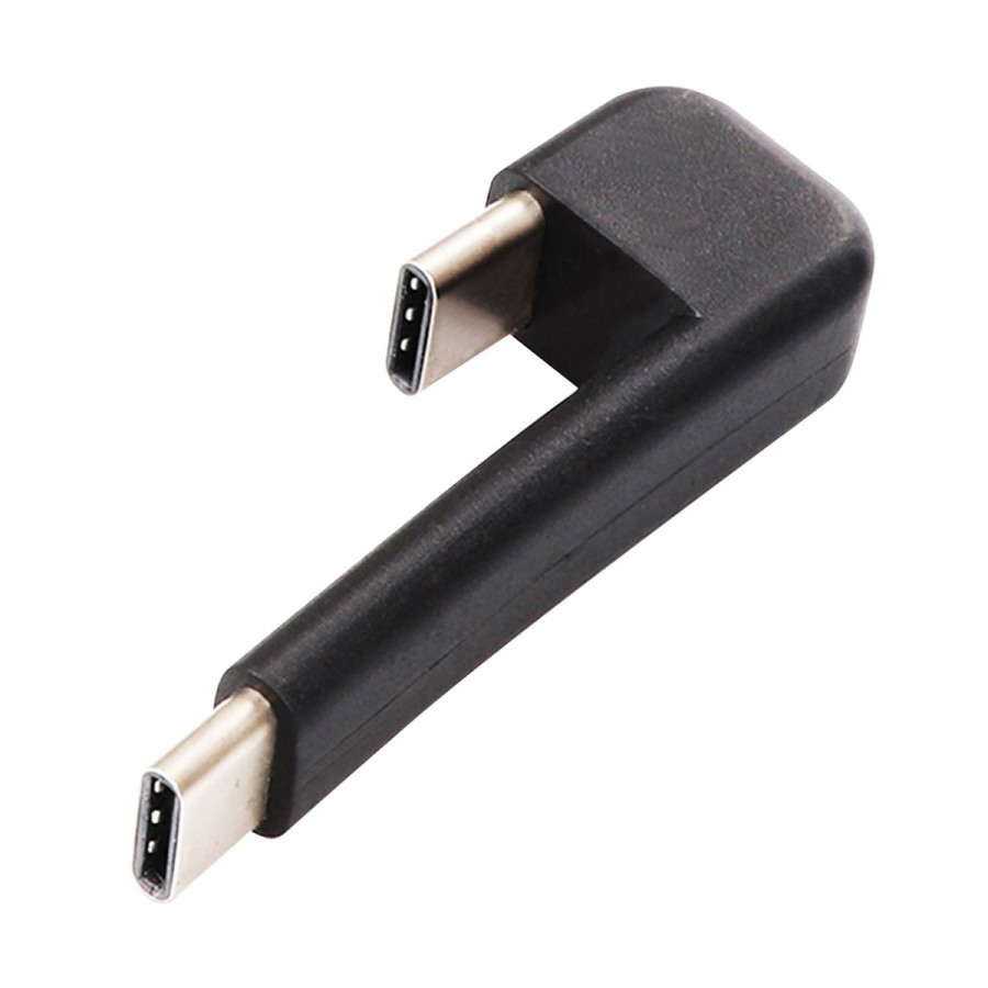 Adapter Male USB-C to Male USB-C 180° Angled OTG - Audiophonics