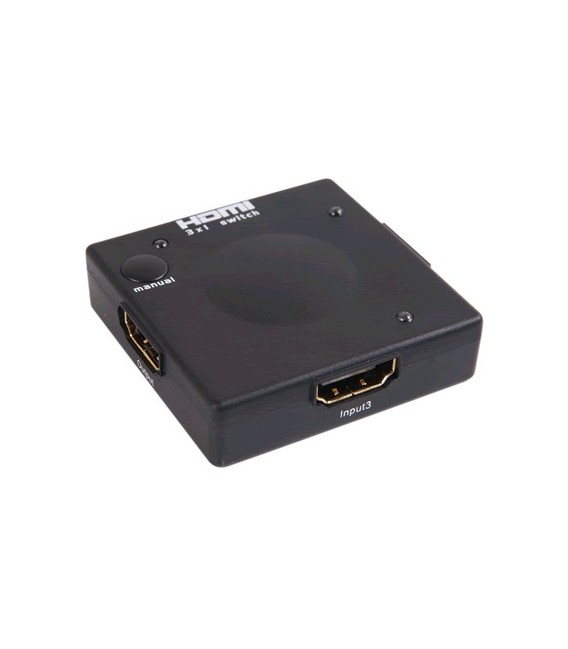 Switch Mini Hdmi - Mini Switch HDMI 3 1 Full HD em promocao Cirilo Cabos