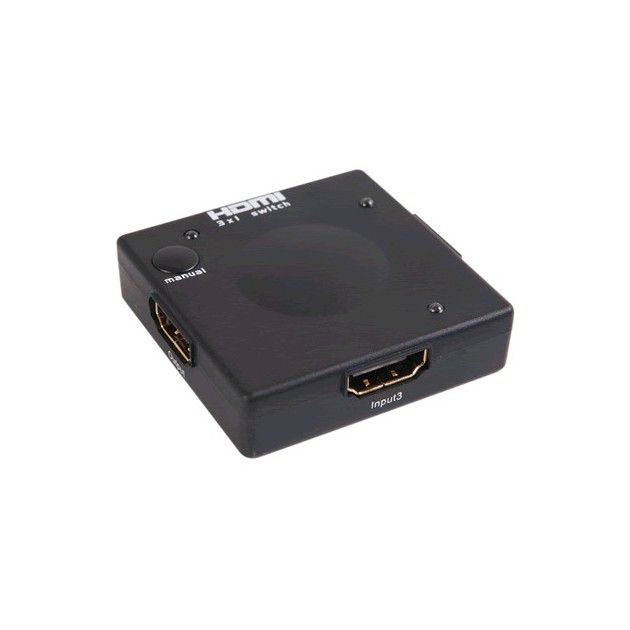 Audiophonics - Mini Switch HDMI 3 vers 1 automatique et manuel