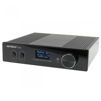 AIYIMA D03 Full Digital Amplifier FDA 2.1 TAS5624A Bluetooth 2x120w 4 Ohm