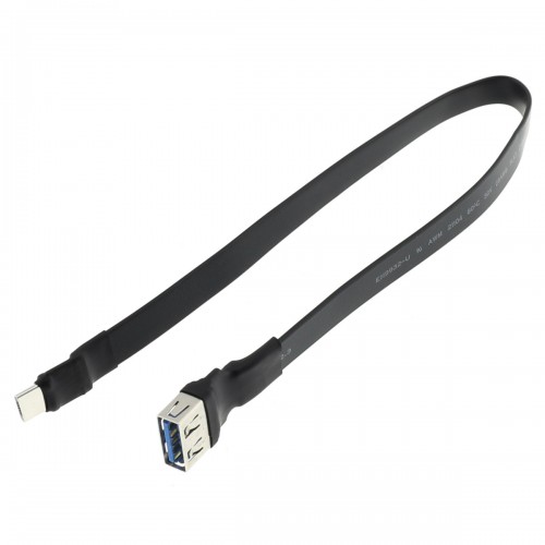 XDUOO XC-10 Câble Adaptateur USB-C Mâle Coudé vers Micro USB Mâle Coudé 5cm  - Audiophonics