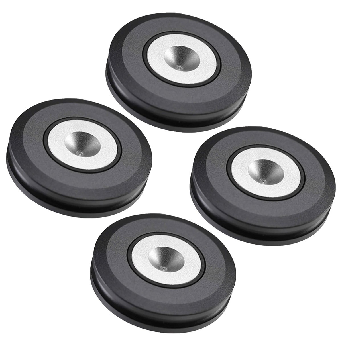 AUDIO BASTION X-PAD III Speakers Spike Pads Aluminum Stainless Steel Ø50mm (Set x4)