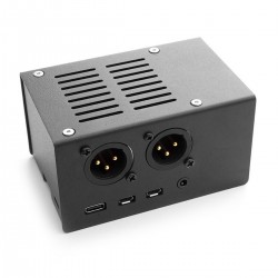 HIFIBERRY Boitier Métal pour Raspberry Pi 4 et DAC+ XLR