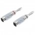 Banana Plugs Rhodium Plated Ø7mm (Pair)