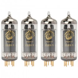 PSVANE EL84-S Pentode Tubes (Matched Quad)