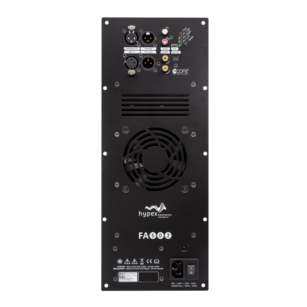 HYPEX FUSIONAMP FA502 Module Amplificateur NCore BTL 2x500W 4 Ohm