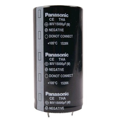 Condensateur Electrolytique Panasonic 80V 15000µf