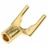 WM AUDIO KS-261G Spade Angled 30° Gold Plated Ø4.4mm