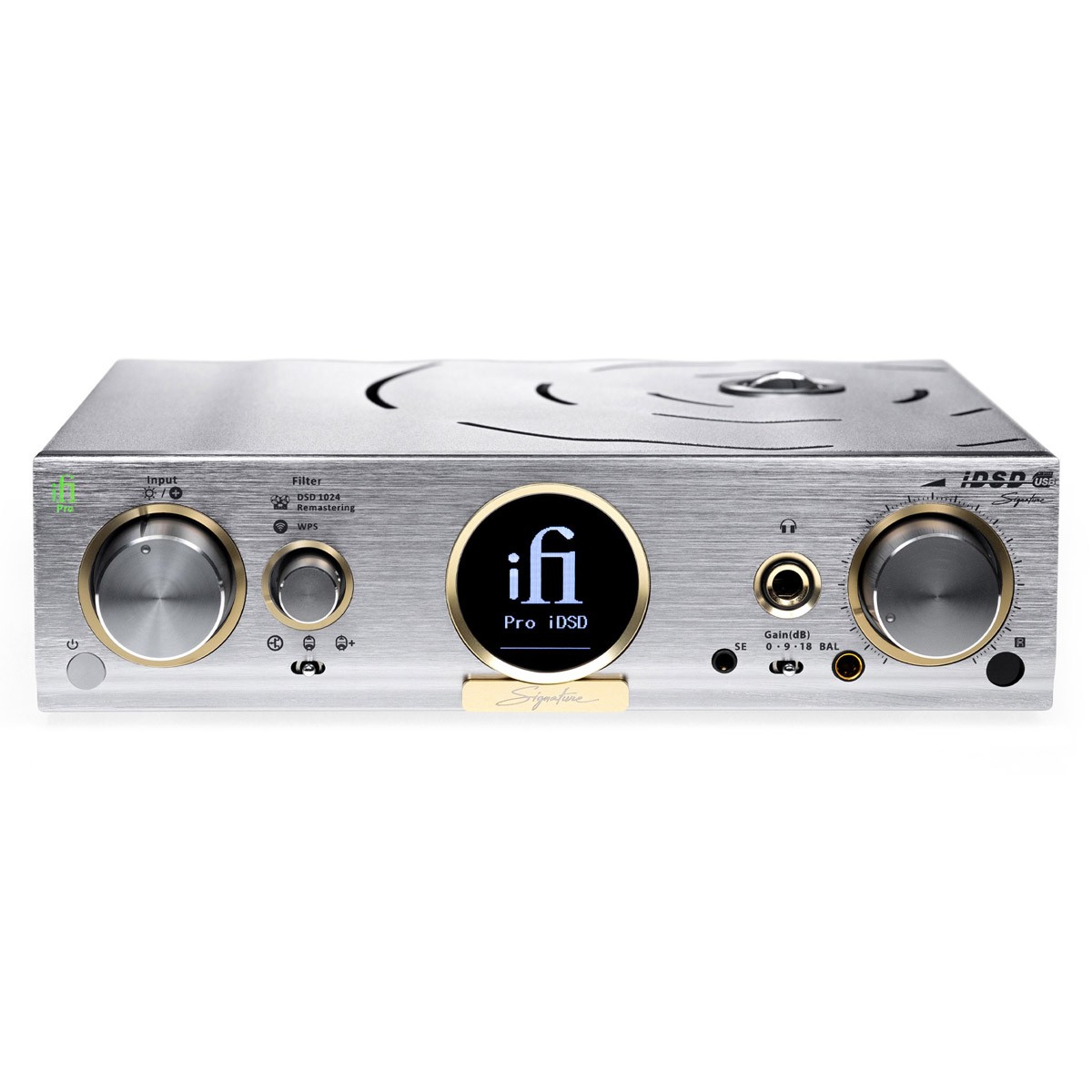 IFI AUDIO PRO IDSD SIGNATURE DAC Streamer Headphone Amplifier Burr-Brown XMOS XU216 FPGA 32bit 768kHz DSD512 MQA