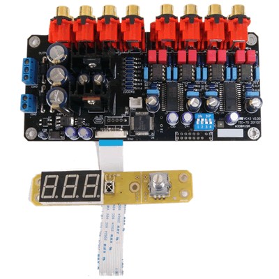 AUDIOPHONICS PGA-8CH - Module contrôle de volume 8 entrées PGA4311