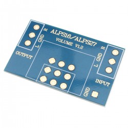 PCB for Potentiometers Input / Output Connection