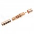 YARBO RCA-012BW Male RCA Connectors Gold 24k Copper Plated Ø8.5mm (Set x4)