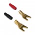 ATOHM WT-FC33G Spades Gold Plated Pur Copper (Pair)