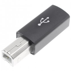 Female USB-C to Male USB-B Adapter