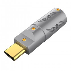 Viborg VT08 Connecteur USB-C Plaqué Or Ø8mm