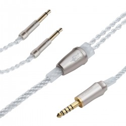 HIFI Acoustic 3.5mm Male Aux Cable Audio Carbon Gold mini plug occ silver plated