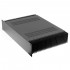 HIFI 2000 Boitier dissipateur 2U 300mm - Facade 4mm Noir