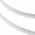 ELECAUDIO PS-04 Braided Sheath Extensible PVC Silver 4-9mm