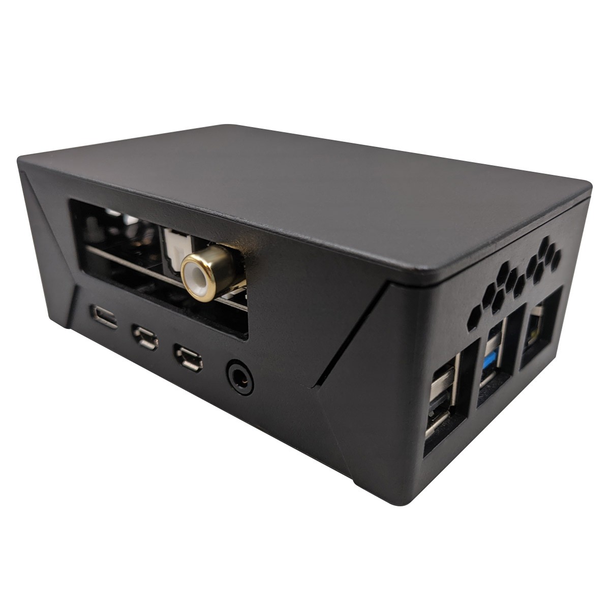 HIFIBERRY UNIVERSAL PRO Boitier Plastique pour Raspberry Pi 4 et modules  HiFiberry - Audiophonics