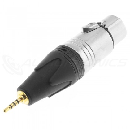 NEUTRIK Balanced Adapter Male Jack 2.5mm to Female XLR 4 Pins