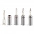 TRIANGLE BP400 Banana Plugs Silver Plated 3.8mm²