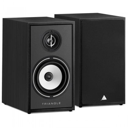 TRIANGLE BOREA BR02 Enceinte Bibliothèque 80W 89dB 51Hz-22kHz Noir (La paire)