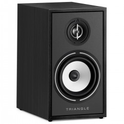 TRIANGLE BOREA BR02 Bookshelf Speaker 80W 89dB 51Hz-22kHz Black (Pair)