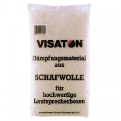 VISATON Absorbant Laine pour Enceintes 125g