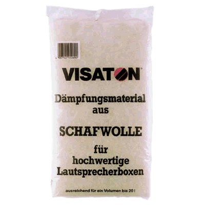 VISATON Absorbant Laine pour Enceintes 125g