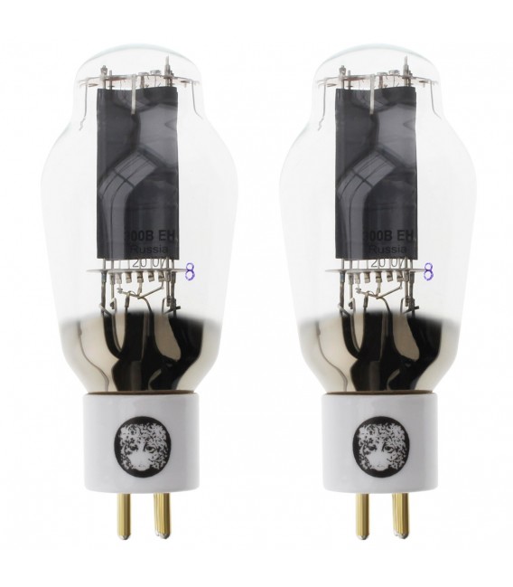 2 tubes Matched Pair Electro Harmonix 300B tubes,Gold Grid,NEW 