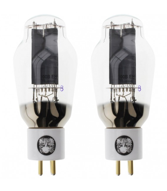 Electro Harmonix 300B tubes,Gold Grid,NEW 2 tubes Matched Pair 