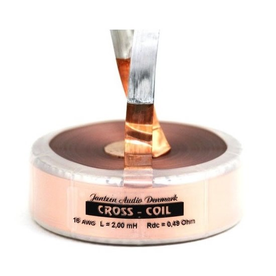 JANTZEN AUDIO CROSS COIL Flat Copper Coil 14AWG 6.8mH