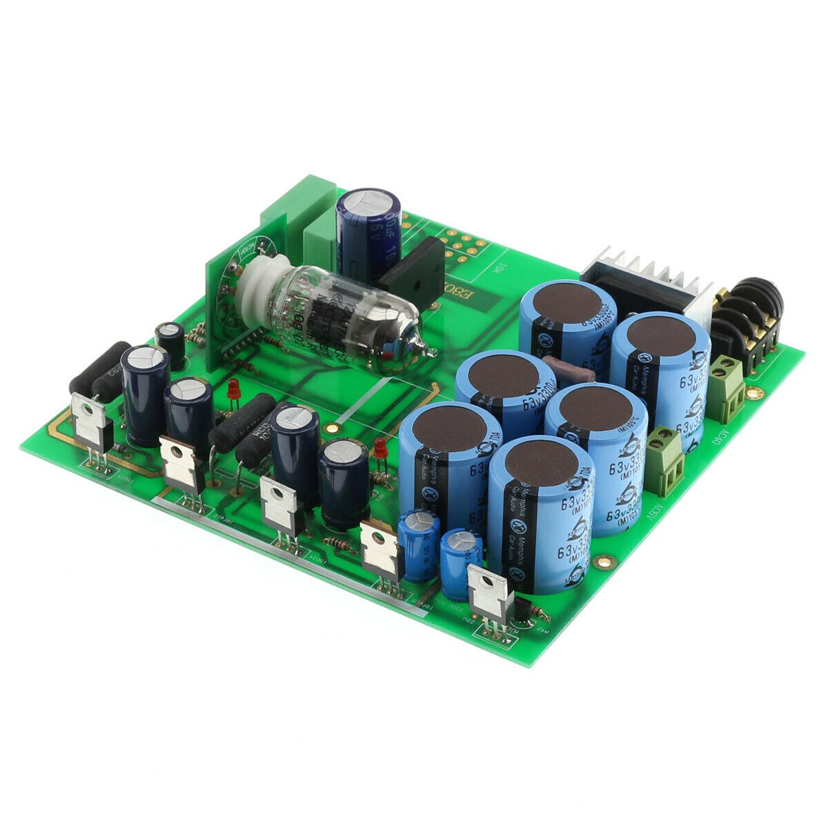 [GRADE S] Tube Headphone Amplifier Module 12AU7A/ECC82-EH MOSFET Transistors