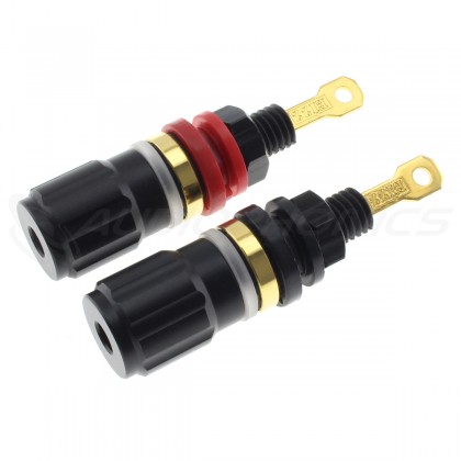 EIZZ EZ-301 Gold plated OFC Copper Binding posts (Pair)