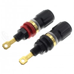 EIZZ EZ-301 Gold plated OFC Copper Binding posts (Pair)