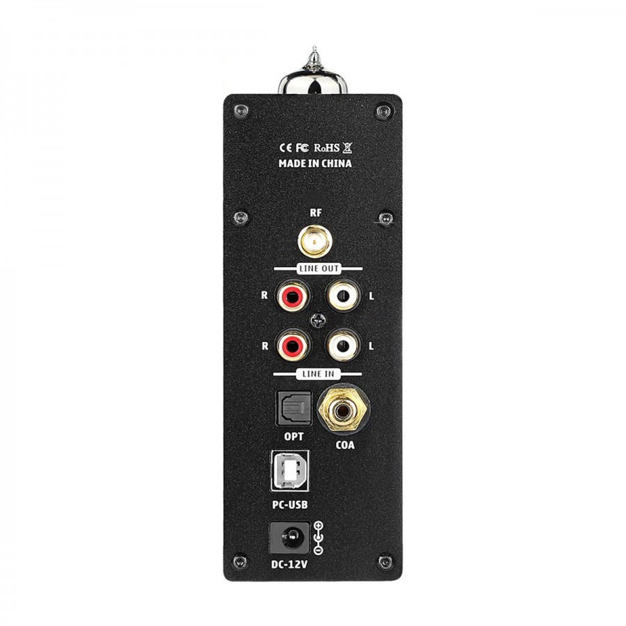 Preamplificatore Valvolare AIYIMA T8 Con Bluetooth 5.0, USB DAC E Uscita Cuffie – 6N3, Display OLED, Per Audiofili Hi-Fi