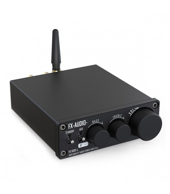 FX-AUDIO 502E-L Class D Amplifier CS8673E Bluetooth 5.0 2x65W 4 Ohm ...