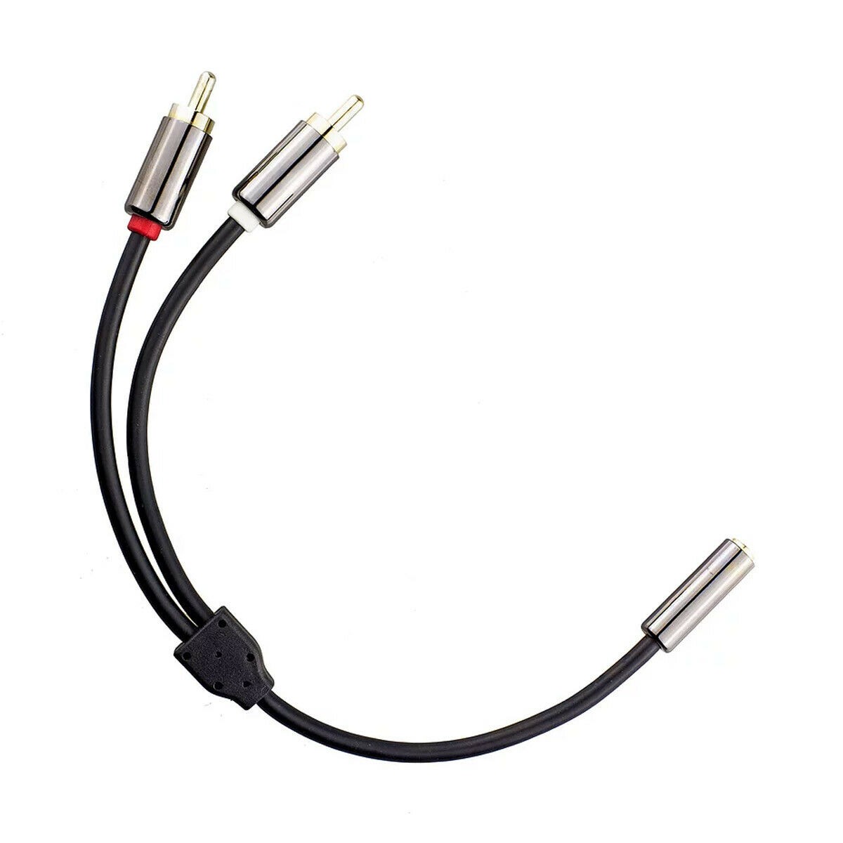 [GRADE S] KHADAS Câble Adaptateur RCA Stéréo Mâle vers Jack 3.5mm Stéréo Femelle 20cm